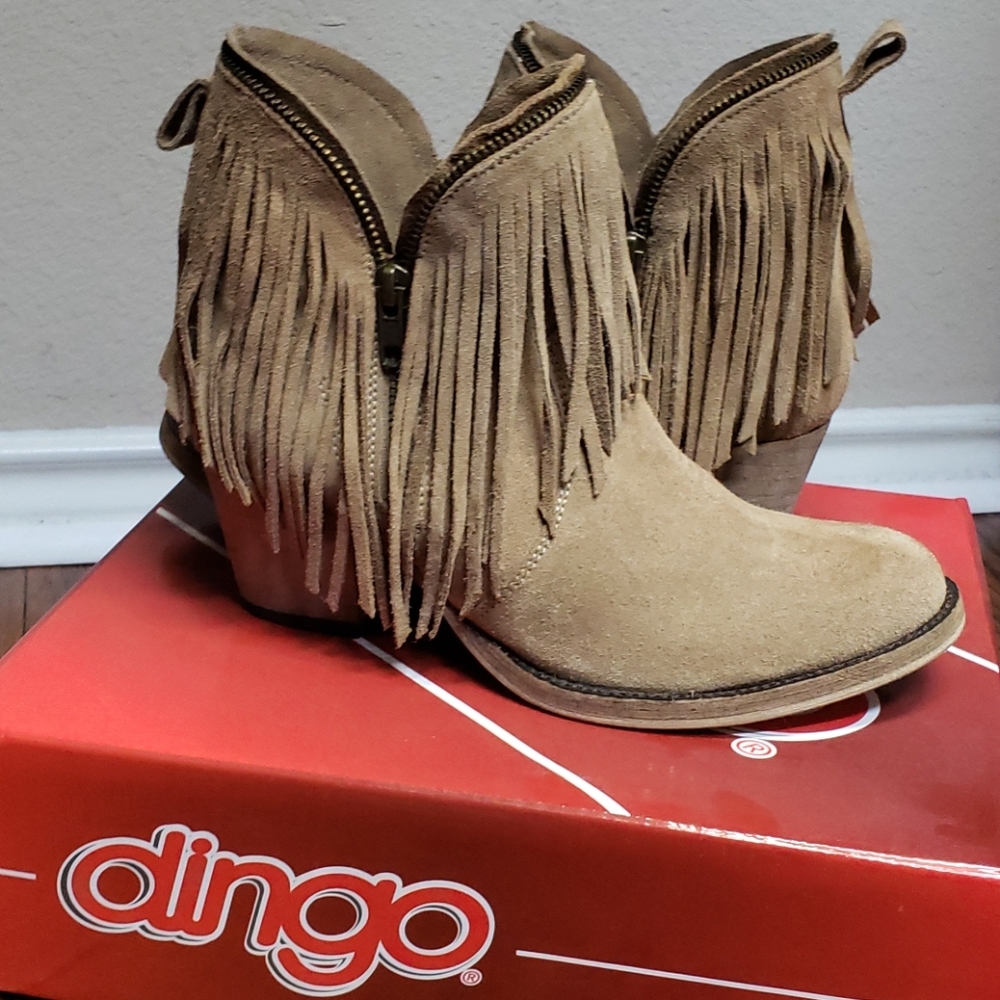 Dingo Fringe Booties